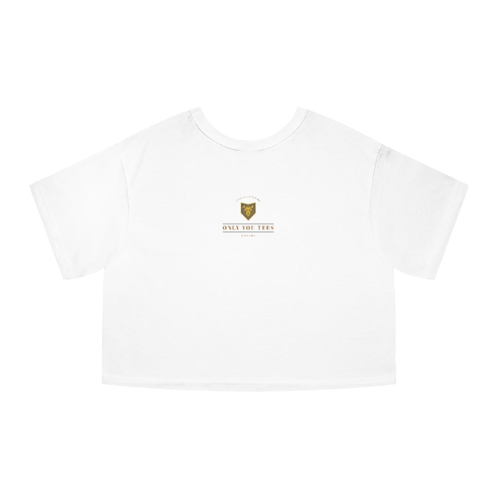 Black Girl Vegan - Champion Women's Cropped T-Shirt