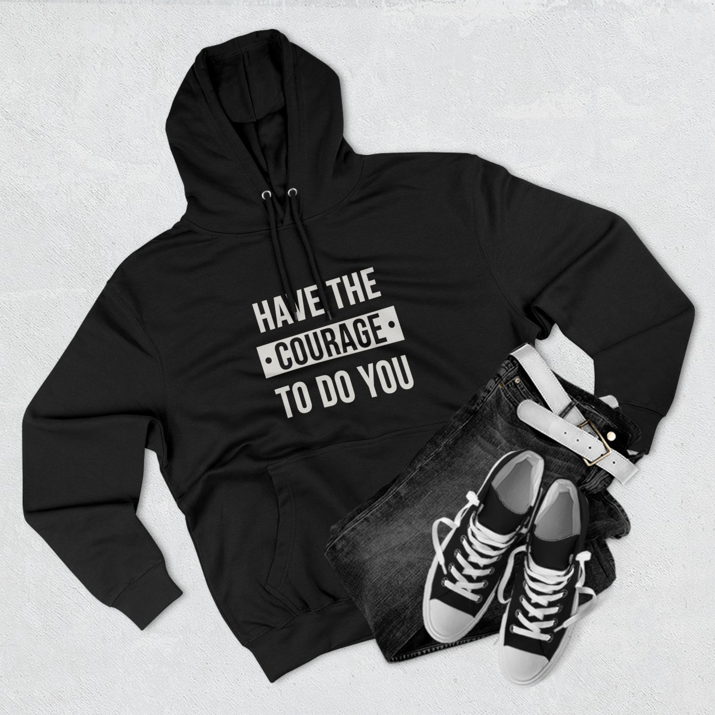 Courage - Unisex Premium Pullover Hoodie