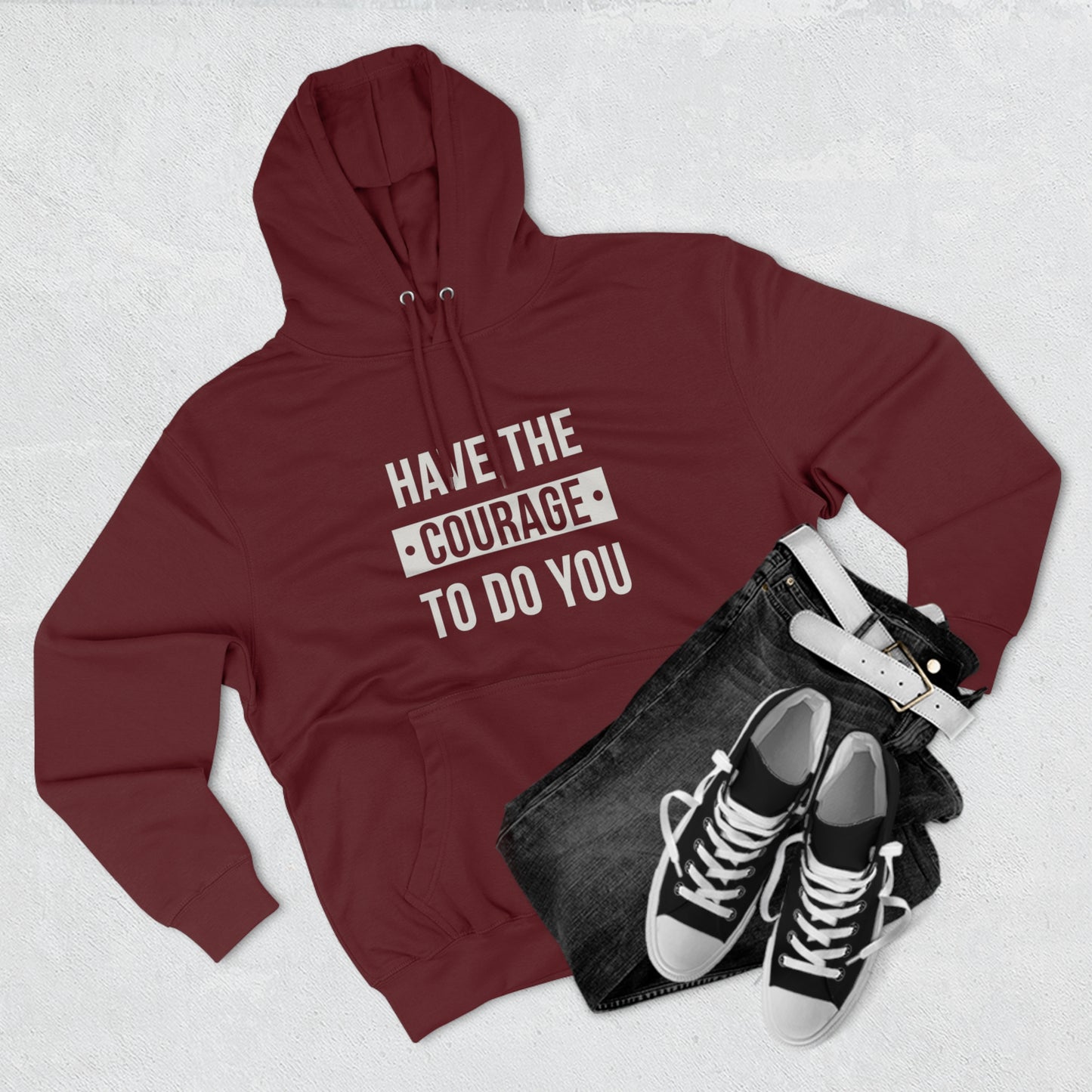 Courage - Unisex Premium Pullover Hoodie